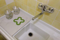 Lavabo zona cucina - BnB Rossini